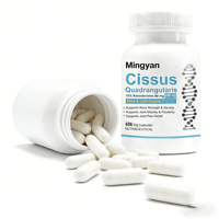 Capsules de Cissus Vegan OEM, compléments alimentaires naturels, Cissus Quadrangularis 5%, capsule pour les personnes d'âge moyen et les personnes âgées