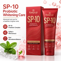 Dentifrice Blanchissant Probiotique Naturel SP-6 Personnalisé en Gros, Antibactérien, Protecteur d'Émail, Sans Fluorure