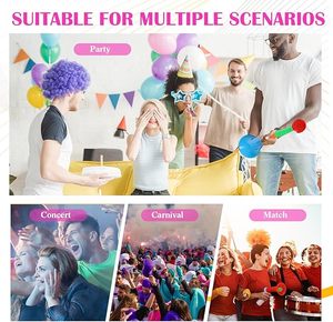 Yachen mới sân vận động sừng số lượng lớn các nhà sản xuất tiếng ồn Thổi Còi 21 inch ráp nhựa trumpet noisemaker đồ chơi - Product Image 5