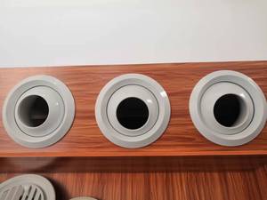 Vòi Phun Phản Lực Điều Chỉnh Được Bằng Hợp Kim Nhôm Thông Gió Hvac Vòi Phun Khuếch Tán Không Khí Loại Bóng - Product Image 5