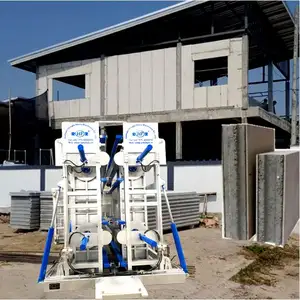 Machine de formage de poutres en H en béton préfabriqué Machine de poteaux en H pour murs d'enceinte Machine de fabrication de poteaux de clôture en béton précontraint