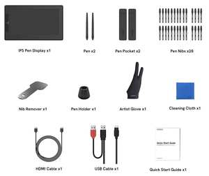 <span class=keywords><strong>Tablette</strong></span> <span class=keywords><strong>graphique</strong></span> numérique VEIKK 1920*1080 résolution VK1200V2 11,6 pouces avec écran <span class=keywords><strong>pour</strong></span> le dessin artistique - Product Image 6