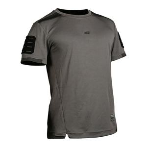 Men's Quick Dry <b>Tactical</b> Short Sleeve T-Shirt O-Veck Solid Color Absorbent Nylon Polyester Material <b>Personal</b> <b>Defense</b> <b>Equipment</b> - Product Image 4