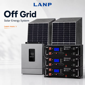 Sistema de Energía Solar Híbrido de 5KW, 6KW, 10KW, 12KW, 20KW, 25KW, 30KW, 40KW, Kit Completo de Paneles Solares Fuera de la Red para el Hogar - Product Image 4
