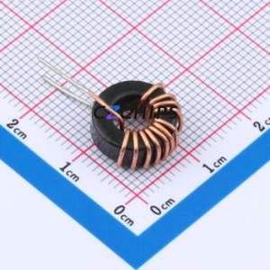 XR044125T100MVL6 ตัวเหนี่ยวนำแบบวงแหวนสี / ตัวเหนี่ยวนำแบบ Through-Hole (THT), ขนาดเส้นผ่านศูนย์กลาง 12.8 มม. ความเหนี่ยวนำ 10uH ค่าความคลาดเคลื่อน 10% กระแสไฟ 2.8A - Product Image 1