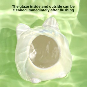 Maison de refroidissement en céramique pour <span class=keywords><strong>hamster</strong></span>, nid de protection contre la <span class=keywords><strong>chaleur</strong></span> estivale pour le sommeil et le retrait des petits animaux - Product Image 5