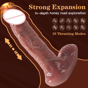 Paar Wearable Penis Extender Wieder verwendbare Cock Sleeve Vergrößern Penis Kondom Sex Dildo Vibrator für Männer und Frauen - Product Image 3