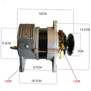 800W 110V Brushless Rare Earth baixo Torque RPM ímã permanente baixo gerador atual