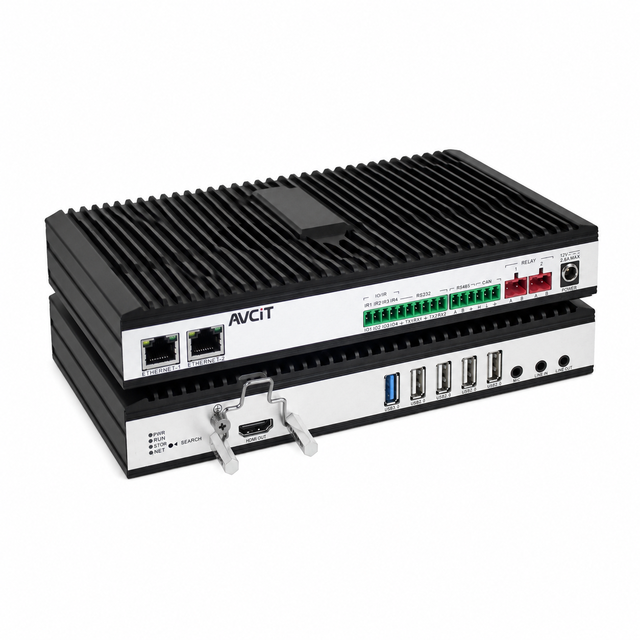 AI Edge Computing Box LingTong Enhanced AIJT-ENH Multiple Algorithm Video Analysis Community Intelligent Security Monitoring