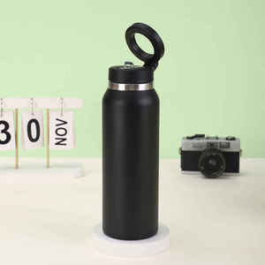 Gobelet isotherme en acier inoxydable magnétique de grande capacité, anti-fuite - Product Image 4