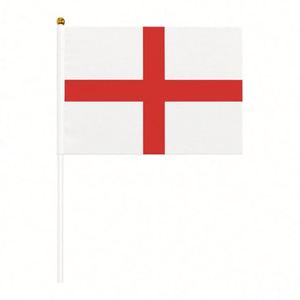 ธงชาติอังกฤษขนาดเล็กแบบถือสำหรับงานกีฬาฟุตบอลขายส่ง ธงมินิแบบโบกมือ - Product Image 2