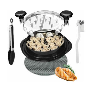 BBQ Shred Machine Better Than Bear Claws Meat <b>Shredder</b> for Pulled Pork Beef <b>Chicken</b> Multifunctional Masher <b>Chicken</b> <b>Shredder</b> - Product Image 1