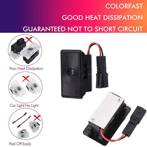 Pour Tesla modèle Y 3 <span class=keywords><strong>S</strong></span> X voiture porte LED Logo projecteur flaque lumières HD bienvenue lumière 3D Laser fantôme ombre lumière modèle 3 - Product Image 2