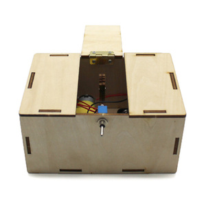 Wooden Science Experiment Kit Educational Toy For Kids Age 4-6Y Manual Assembly Geometric Shape <b>Model</b> <b>Building</b> Set - Product Image 2