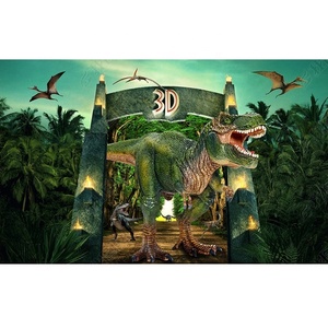 Papel pintado personalizado para sala de estar y dormitorio, película HD, Tiranosaurio Rex, <span class=keywords><strong>fondo</strong></span> impreso - Product Image 6