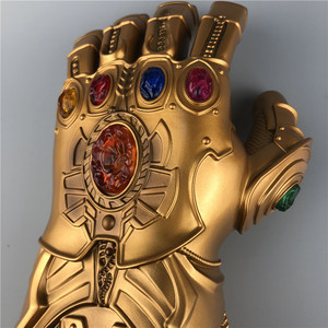 Guante de Thanos de Alta Calidad con Luz LED Intermitente, Guantelete de PVC para Disfraz de Cosplay para Hombres/Niños, Artículos para Fiestas de <span class=keywords><strong>Halloween</strong></span>, Regalos Sorpresa - Product Image 3