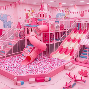 Équipement de <span class=keywords><strong>jeu</strong></span> intérieur, jeux de jardin miniatures, piscine à balles, ensembles de balançoires, jeux souples, toboggan en plastique, <span class=keywords><strong>trampoline</strong></span> pour enfants à domicile - Product Image 6