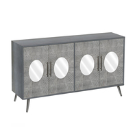 Mobilier minimaliste moderne de haute qualité Panneau en bois de haute qualité Salon Chambre Hôtel Meuble TV couleur personnalisé