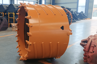 Barres de forage M'One à couple élevé, traitées thermiquement, 1200 mm pour forage de sols argileux, fondations Casagrande, soudées par robot, garantie 1 an