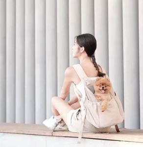 กระเป๋าเป้สะพายหลังสำหรับสัตว์เลี้ยงแบบมีช่องระบายอากาศ พับเก็บได้ สำหรับสุนัขขนาดเล็ก ตัวอย่างสินค้าฟรี - Product Image 2
