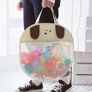 Korean Cartoon Bear Puppy <strong>Bath</strong> <strong>Storage</strong> Bag Portable Mesh Pocket for Children's Toy &amp; Bathroom <strong>Storage</strong> - Product Image 3