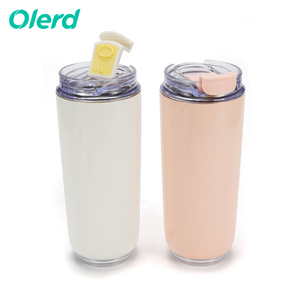 Tazza da Viaggio Personalizzata in Acciaio Inossidabile, Thermos Innovativo con Coperchio Ermetico per <span class=keywords><strong>Acqua</strong></span> Fredda - Product Image 1