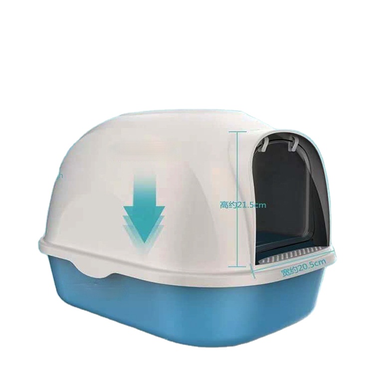 Good selling disposible cheap for cats large fully enclosed cleaning cats hooded cat litter box