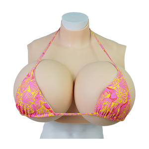 Kunstmatige Pure Siliconen Borsten Realistische Zachte Siliconen Borsten Hoge Kraag Een Stuk Grote Borsten Voor Mannen Tot Vrouwen - Product Image 1