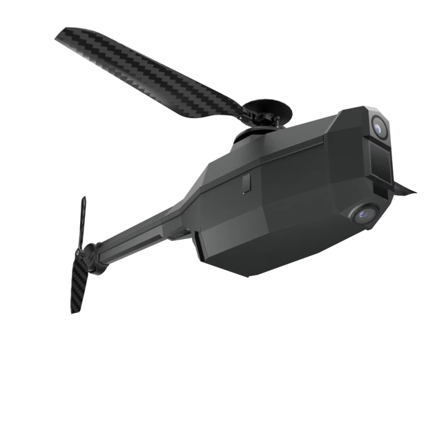 Mini Silent Nano UAV Portable Inspection Drone for Site Patrol Security Monitoring