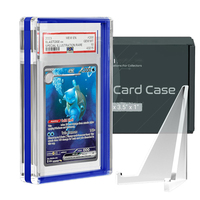 Étui de présentation en acrylique sur mesure pour cartes PSA gradées, compatible avec les slabs PSA et CGC standard, étui pour cartes PSA, présentoir pour cartes gradées