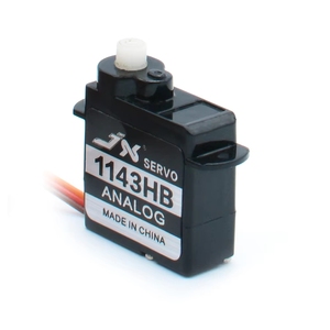 محرك سيرفو JX PS-1143HB تناظري صغير بدون قلب، سرعة 0.08 ثانية، ترس بلاستيكي، لقطع غيار الطائرات ذات الأجنحة الثابتة والهليكوبتر والسيارات التي يتم التحكم بها عن بعد، وزن 4.5 جرام، ضمان لمدة سنة - Product Image 5