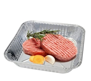 <span class=keywords><strong>Sartenes</strong></span> cuadradas <span class=keywords><strong>de</strong></span> papel <span class=keywords><strong>de</strong></span> <span class=keywords><strong>aluminio</strong></span> reciclables con tapas Bandejas <span class=keywords><strong>de</strong></span> embalaje <span class=keywords><strong>de</strong></span> alimentos desechables <span class=keywords><strong>Buenas</strong></span> para hornear pasteles Cocinar Calentamiento - Product Image 2
