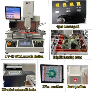 Stazione di Rilavorazione BGA Automatica LV-09 da 4000W ad Alte Prestazioni con Sistema Ottico di Visione 220V e Allineamento a Infrarossi - Product Image 6