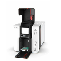 Evolis Primacy2 Imprimante de cartes d'identité en plastique PVC, simple, double face, machine à sublimation thermique, badge professionnel pour impression d'étudiant.