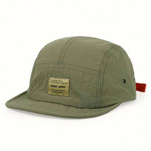 Casquette de baseball unisexe personnalisable à 7 panneaux en nylon à séchage rapide, style sportif urbain, pour la course et le camping, vente en gros - Product Image 2