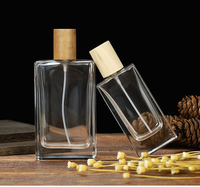 Contenitori di profumo di lusso di alta qualità di buona vendita 30ml 50ml capacità 100ml con etichette