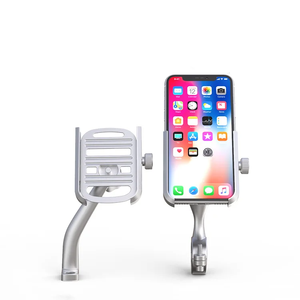 Verstelbare Universele Draagbare Fiets Stuur Mount Schokbestendig Fiets Fiets Telefoon Houder Voor Mobiele Telefoons En Motorfietsen - Product Image 2