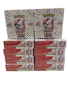 SV2A  Livraison gratuite DDP 151 Jeu de cartes à collectionner Pokémon TCG Boîte de boosters Version japonaise Originale scellée Collection <span class=keywords><strong>Carte</strong></span> en papier - Product Image 1