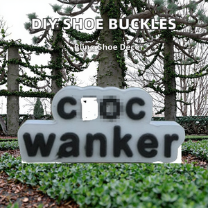 Nuova Serie Wanker: Accessori Fai-da-Te in Gomma Morbida, Vari Stili, Decorazioni per Scarpe con Strass e Gioielli - Product Image 4