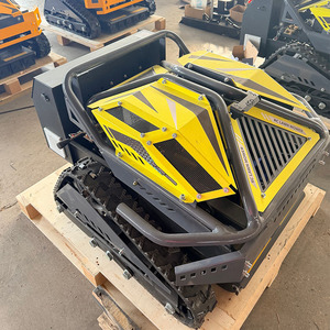 Livraison gratuite, <span class=keywords><strong>tondeuse</strong></span> à gazon robotisée à moteur à essence, largeur de coupe 500 mm, <span class=keywords><strong>tondeuse</strong></span> à gazon à chenilles télécommandée - Product Image 1