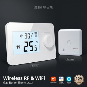 <span class=keywords><strong>Thermostat</strong></span> de chauffage au sol sans fil programmable RF 230V <span class=keywords><strong>pour</strong></span> système CVC - Product Image 3