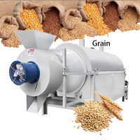 Équipement de séchage rotatif à haute efficacité Machine à rôtir les noix pour graines de tournesol Séchage à tambour de noix de coco Séchoir à graines de thé d'arachide