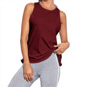 Chaleco Casual sin Mangas para Mujer, Transpirable, Acanalado, con Cuello Redondo Profundo, Bordado 3D, 180g, Color Sólido - Product Image 3