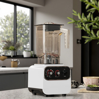 Top professionele zware 1,5L elektrische fruitsmoothie mixer & sapcentrifuge met variabele snelheid, 2-in-1 blender