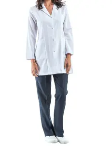 Medicos Cherokee vente en gros manteaux de laboratoire colorés uniformes d'hôpital vestes de gommage médical en coton ensembles d'infirmière pour femmes médecin TWILL