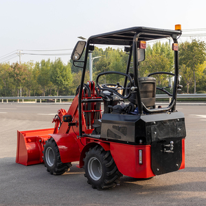 รถตักล้อยางขนาดเล็กใหม่พร้อมบุ้งกี๋  เครื่องยนต์ประสิทธิภาพสูง และชิ้นส่วนหลักของปั๊มไฮดรอลิกสำหรับอุปกรณ์ก่อสร้าง - Product Image 4