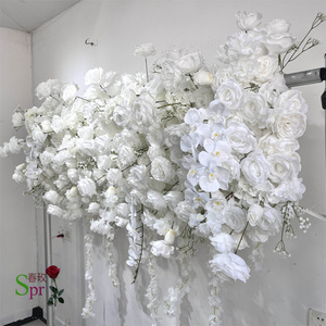 Centro <span class=keywords><strong>de</strong></span> Mesa SPR con Bola <span class=keywords><strong>de</strong></span> Flores Artificiales Blancas Hechas a Mano, Decoración <span class=keywords><strong>para</strong></span> Bodas, Arreglo Floral <span class=keywords><strong>para</strong></span> Fiestas, Guirnalda Navideña, Regalo - Product Image 4