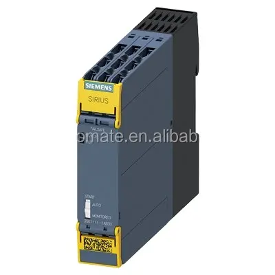 3SK1111-1AB30, Siemens 24 V ac/dc Safety Relay - Single Channel With 4 Safety Contacts SIRIUS Range