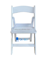 Chaise pliante en résine pour jardin, vente en gros, chaise d'événement en PP, chaise d'église, chaise de conférence, sièges commerciaux, siège en maille texturée