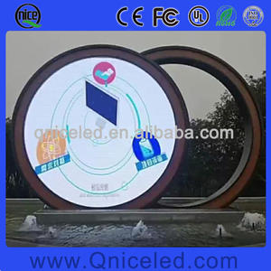 Affichage circulaire extérieur 3m Vidéo a LED Diamètre arrondi 4m 3.5m 2.5m 2m 1.5m 1m 0.5m Écran LED circulaire Pantalla Redonda LED - Product Image 4